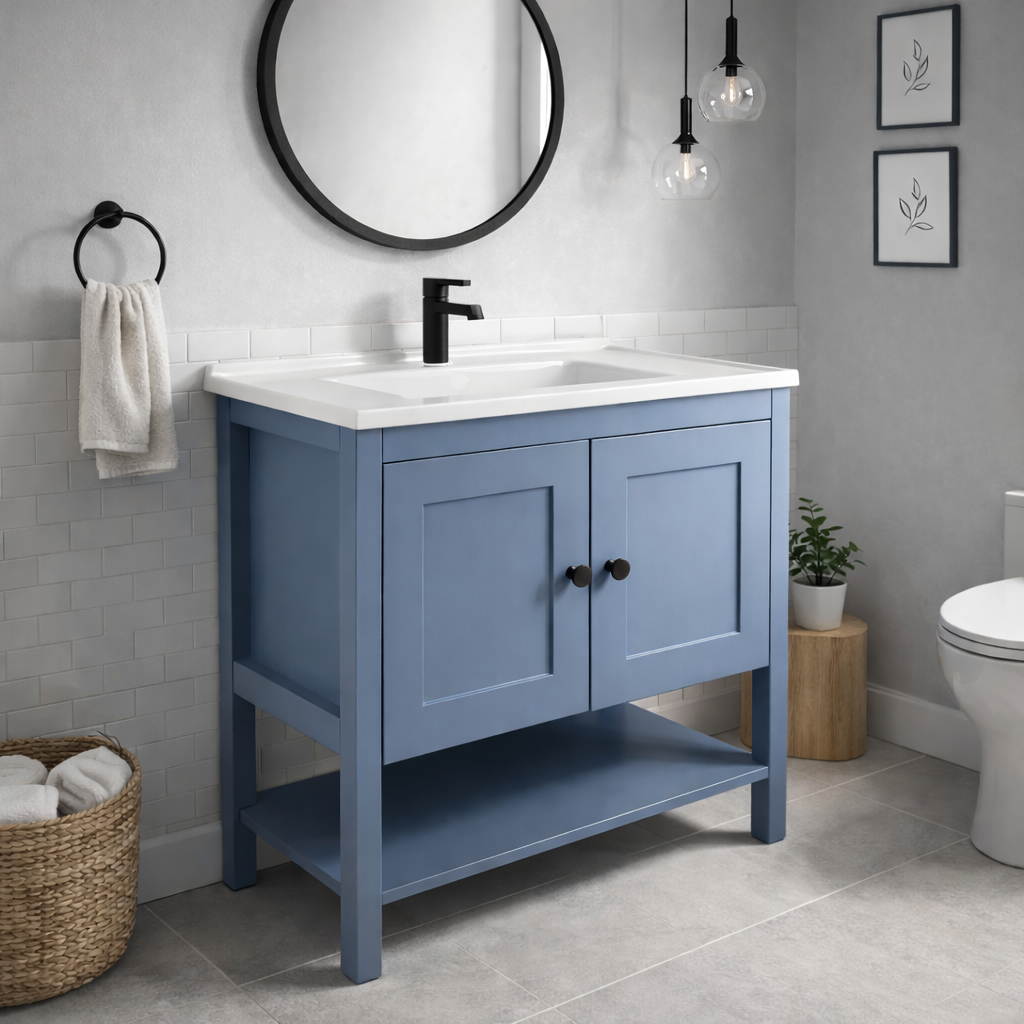 gabienete para banheiro 80cm Hudson Mazzu Moveis